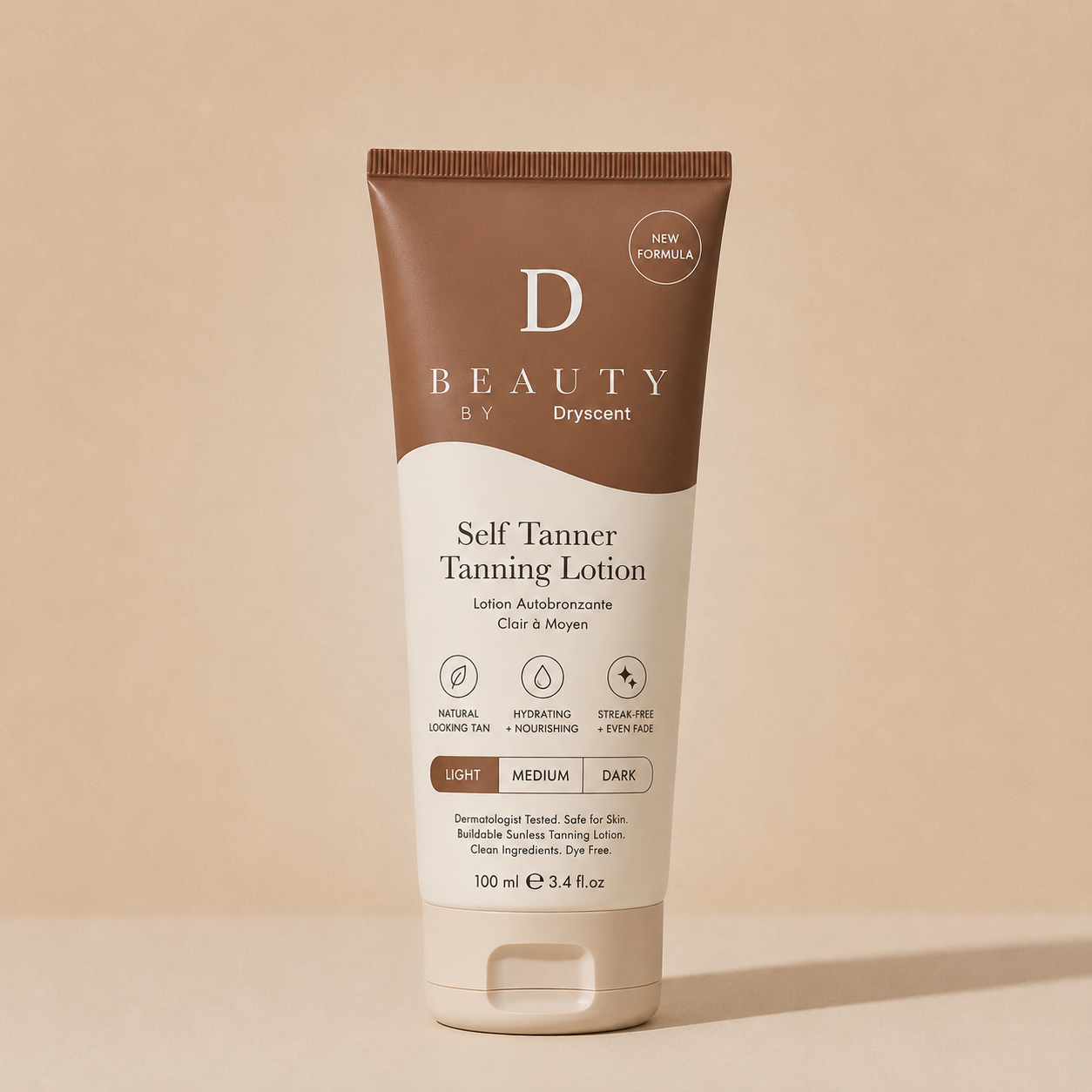 🔥Up to 75% OFF Dryscent® Hydrating Sunless Tanning Lotion🌞No Orange, Streak-Free Glow