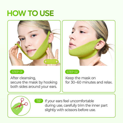 COOLING V-LINELIFTING MEWING BAND (4x Masks Per Pack)