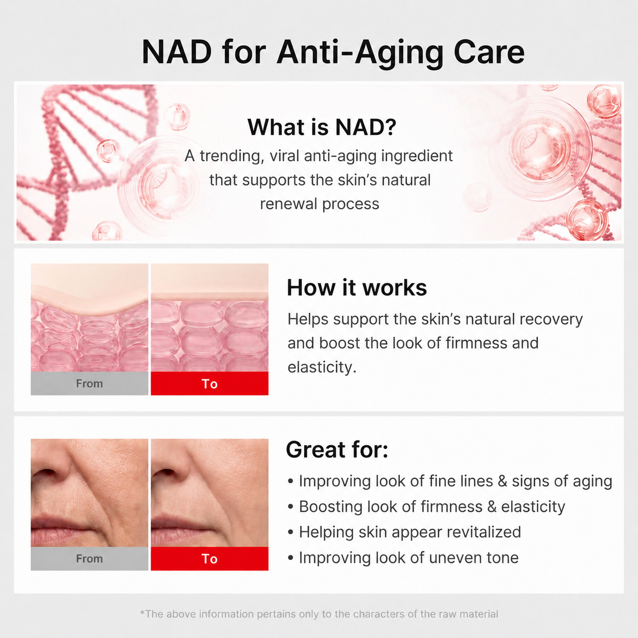 NAD EGF Firming Serum | Visibly Smooth Fine Lines & Bring Back Plump Youthful Radiance