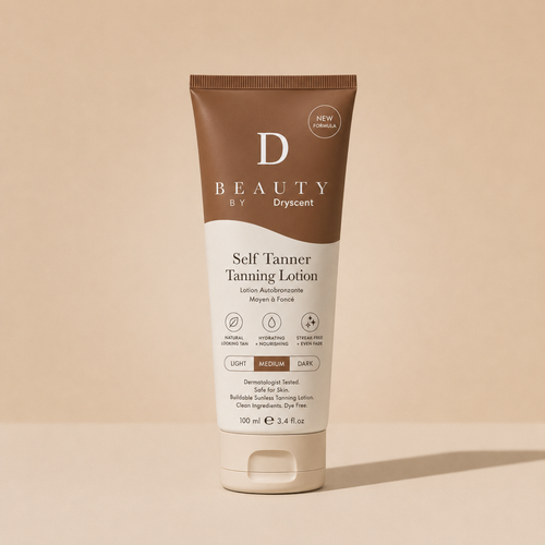 🔥Up to 75% OFF Dryscent® Hydrating Sunless Tanning Lotion🌞No Orange, Streak-Free Glow